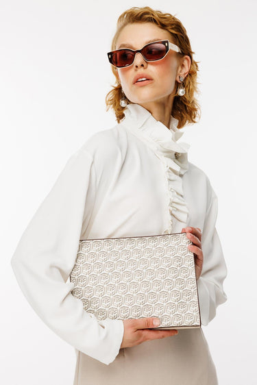 Ghisa Clutch Çanta