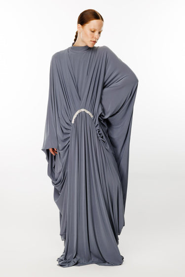 Ghisa Taş Detaylı Elbise