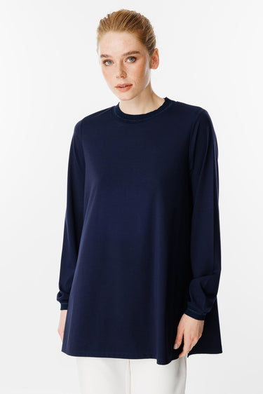 Ghisa Uzun Kol Basic Tunik